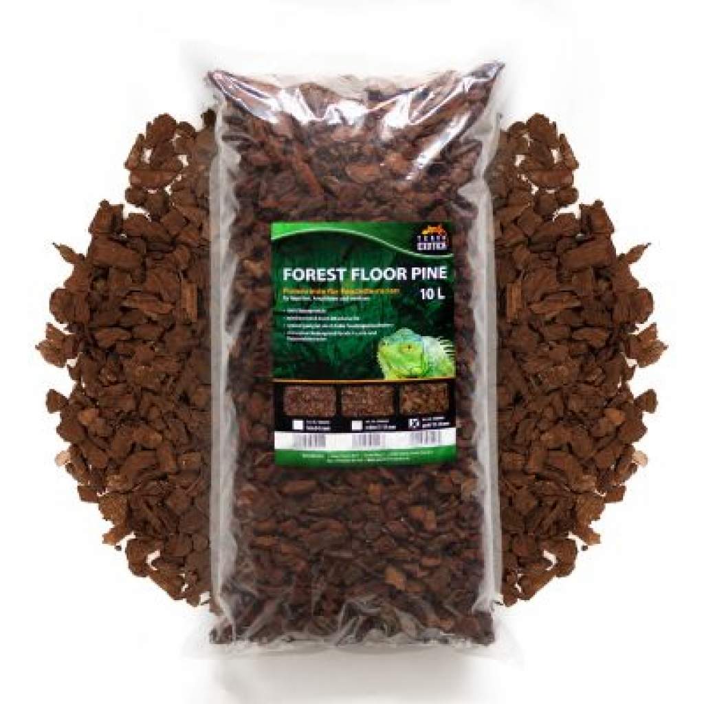 FOREST FLOOR PINE Pinienrinde für Feuchtterrarien 100 % Naturprodukt